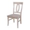 International Concepts Set of 2 Cosmo Chairs, Washed Finish, Washed Gray Taupe C09-170P - alternate 1